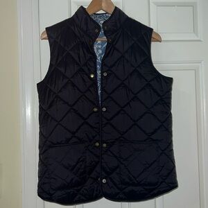 Barbour x Laura Ashley Shepherd’s Purse Larch Gilet Quilted Vest